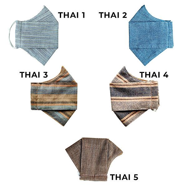 Thai Handwoven Natural Dye (Set of 4)